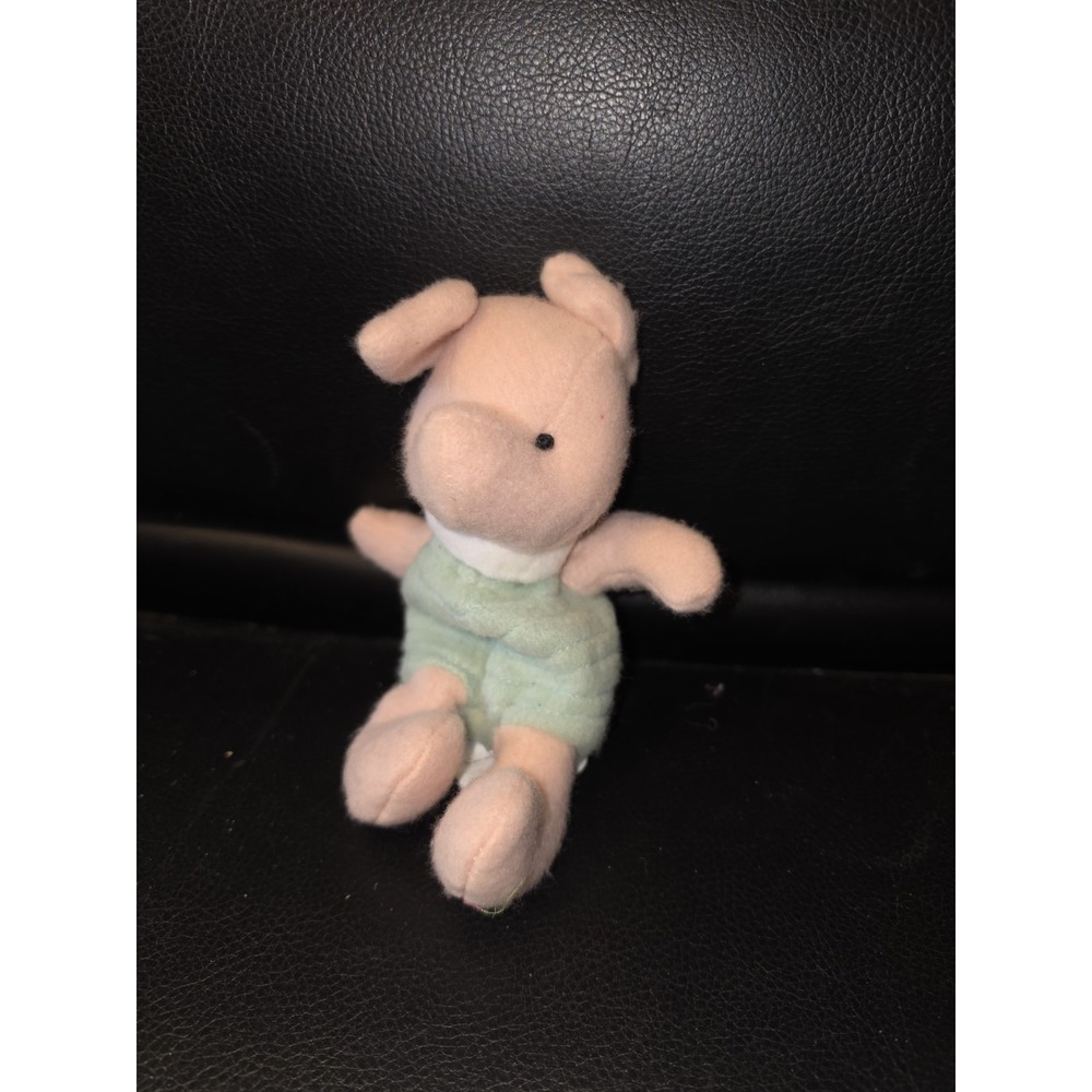 Retired Disney Store Mini Bean Bag Classic Piglet 8" Beanie Plush Toy